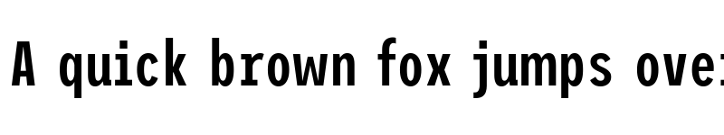 Preview of Trispace Condensed Medium font