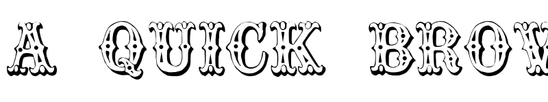 Preview of Trocadero Regular font