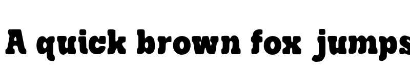 Preview of Troops Display Reguler font