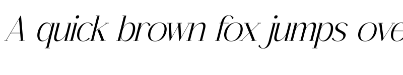 Preview of Tropical Qebalon Serif Italic font