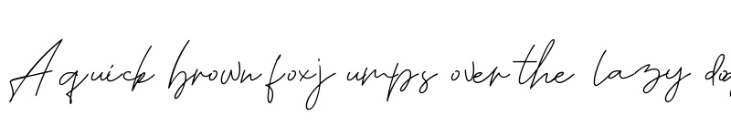 Preview of Tropical Summer Signature Regular font