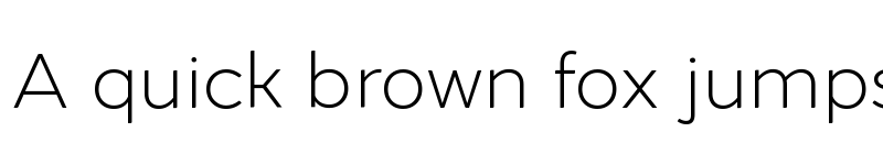 Preview of TRT Light font