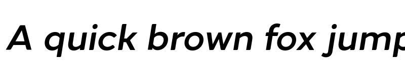 Preview of TRT Medium Italic font