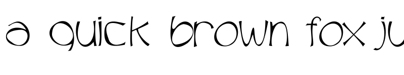 Preview of Trubble Regular font