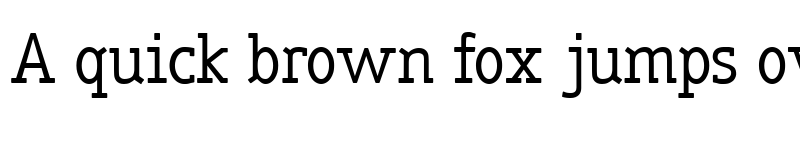 Preview of truebo serif Regular font