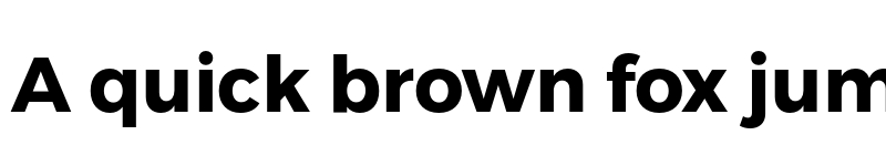 Preview of Trueno Bold font