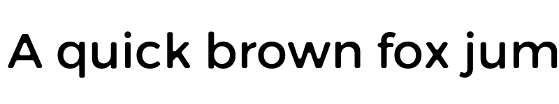 Preview of Trueno Round font