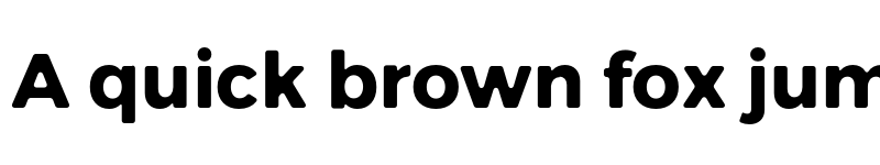 Preview of Trueno RoundBd font