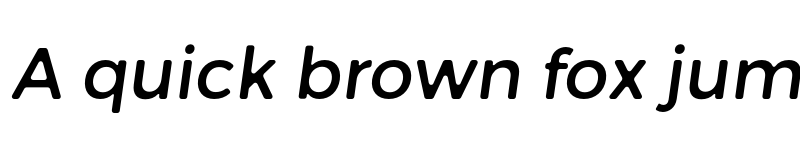 Preview of Trueno RoundIt font