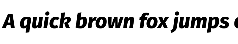 Preview of Trujillo ExtraBold Italic font