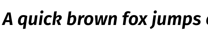 Preview of Trujillo SemiBold Italic font