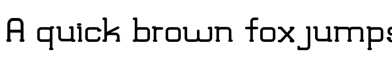 Preview of TRUMANS Regular font