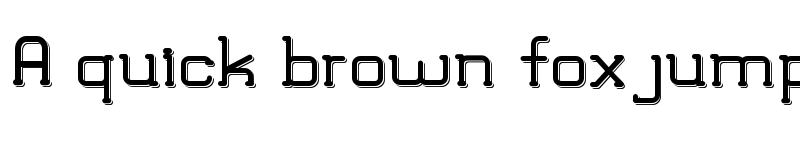 Preview of TRUMANS Shadow font