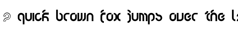 Preview of tsunami Regular font