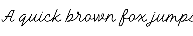 Preview of TT Backwards Script Trl Light font