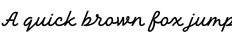Preview of TT Backwards Script Trl Regular font