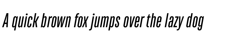 Preview of TT Bluescreens Trial Medium Italic font