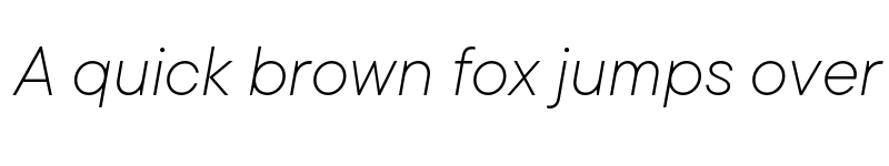 Preview of TT Commons ExtraLight Italic font