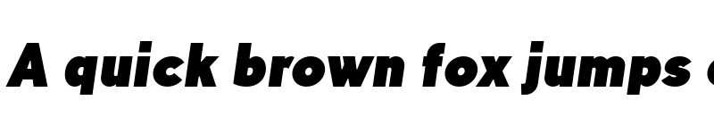 Preview of TT Corals Trial Black Italic font