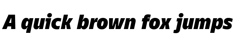 Preview of TT Fellows Trial ExtraBold Italic font