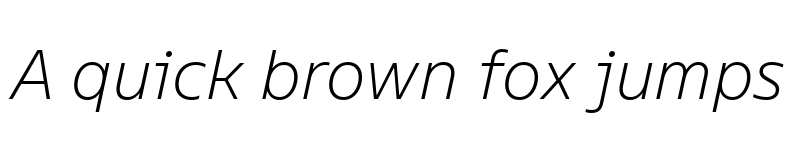 Preview of TT Fellows Trial ExtraLight Italic font