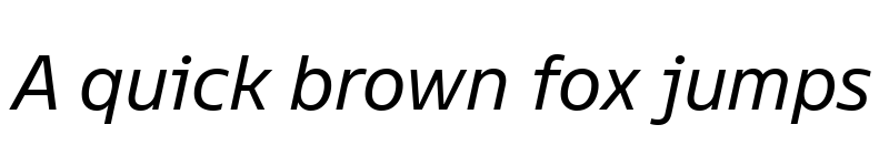 Preview of TT Fellows Trial Italic font