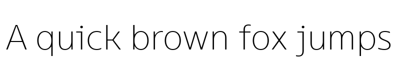 Preview of TT Fellows Trial Thin font