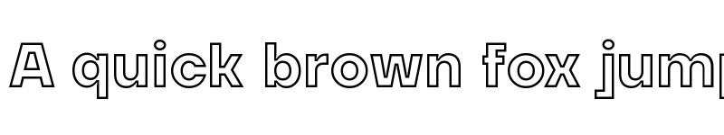 Preview of TT Firs Neue Bold Outline font