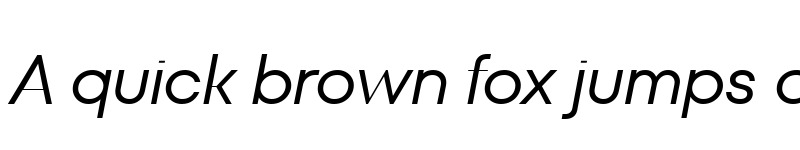 Preview of TT Fors Display Trl Italic font