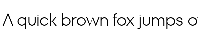 Preview of TT Fors Display Trl Light font