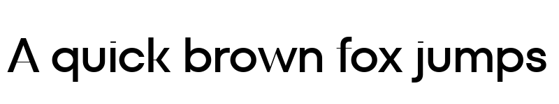 Preview of TT Fors Display Trl Medium font