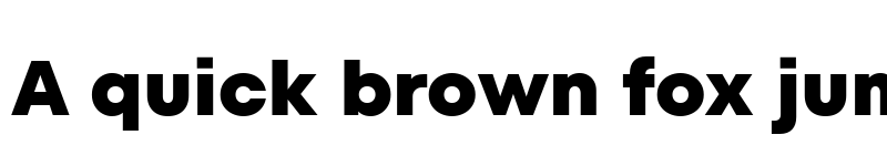 Preview of TT Fors Trial ExtraBold font