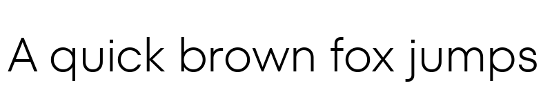 Preview of TT Fors Trial Light font