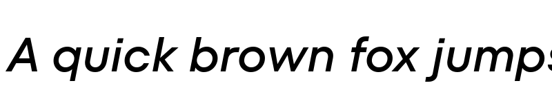 Preview of TT Fors Trial Medium Italic font