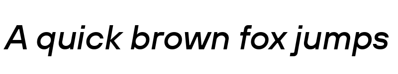 Preview of TT Hoves Pro Trial Medium Italic font
