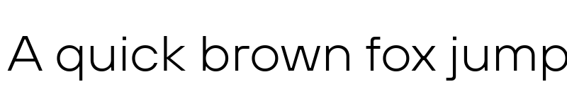 Preview of TT Hoves Pro Trl Expanded Light font