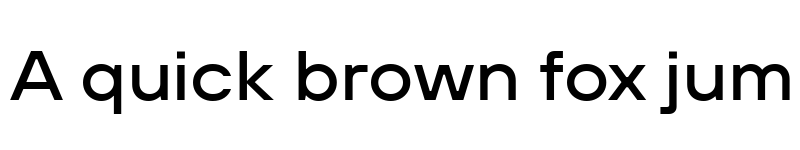 Preview of TT Hoves Pro Trl Expanded Medium font