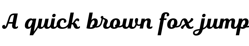 Preview of TT Polls Script Trial Bold font