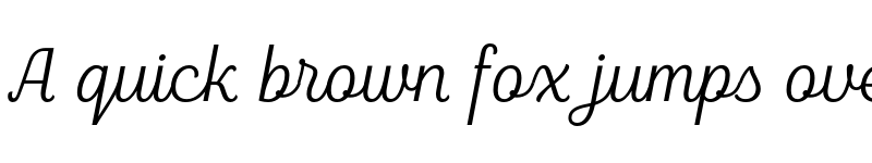 Preview of TT Polls Script Trial Light font