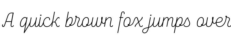 Preview of TT Polls Script Trial Thin font