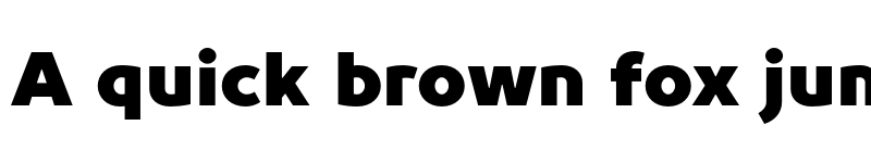 Preview of TT Prosto Sans Trial Black font