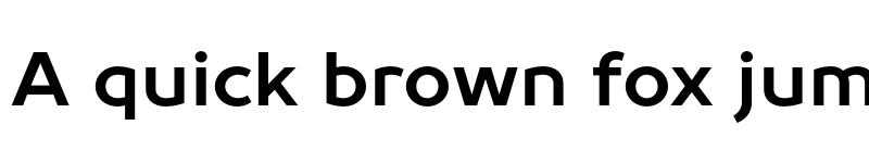 Preview of TT Prosto Sans Trial Bold font