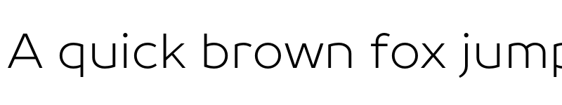 Preview of TT Prosto Sans Trial Light font