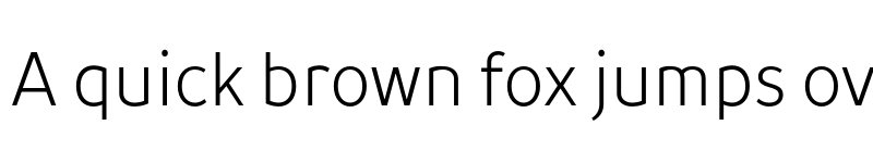 Preview of TT Prosto Sans Trl Cnd Light font