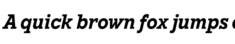 Preview of TT Rationalist Trl Bold Italic font