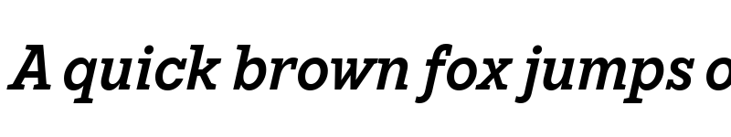 Preview of TT Rationalist Trl DemiBold Italic font