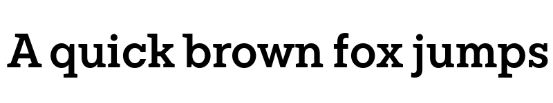 Preview of TT Rationalist Trl DemiBold font