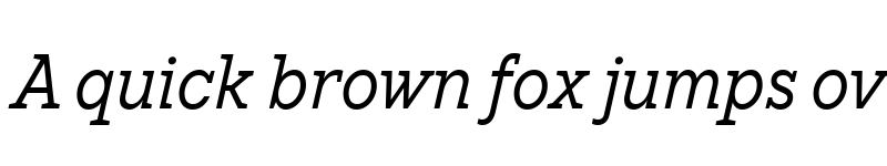 Preview of TT Rationalist Trl Italic font