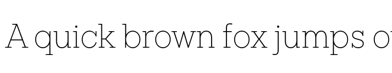 Preview of TT Rationalist Trl Thin font