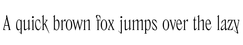 Preview of TT Ricks Regular font